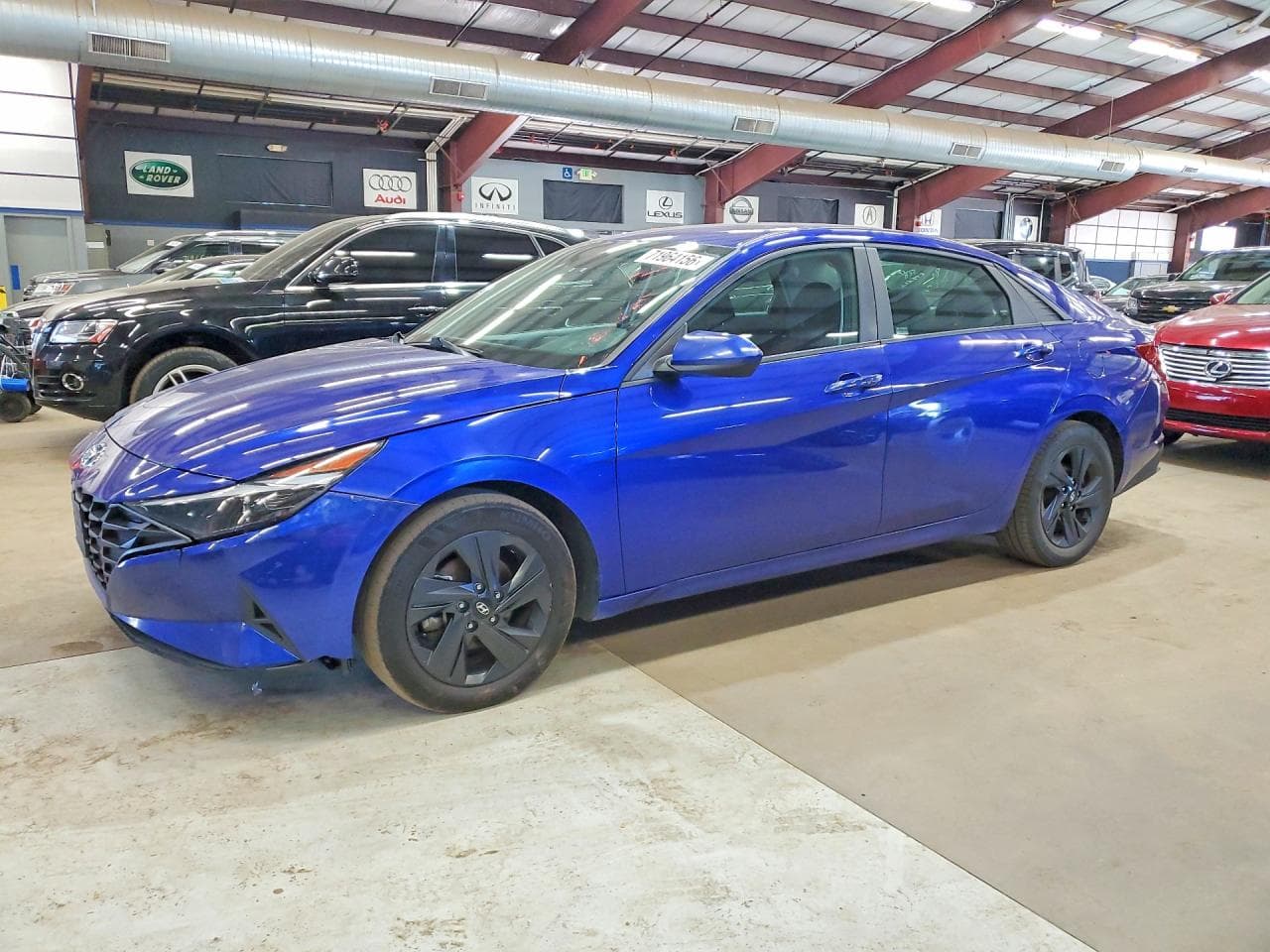 2023 Hyundai Elantra Hybrid Blue, foto 1